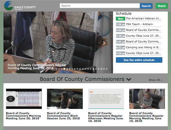 Online video experience dashboard