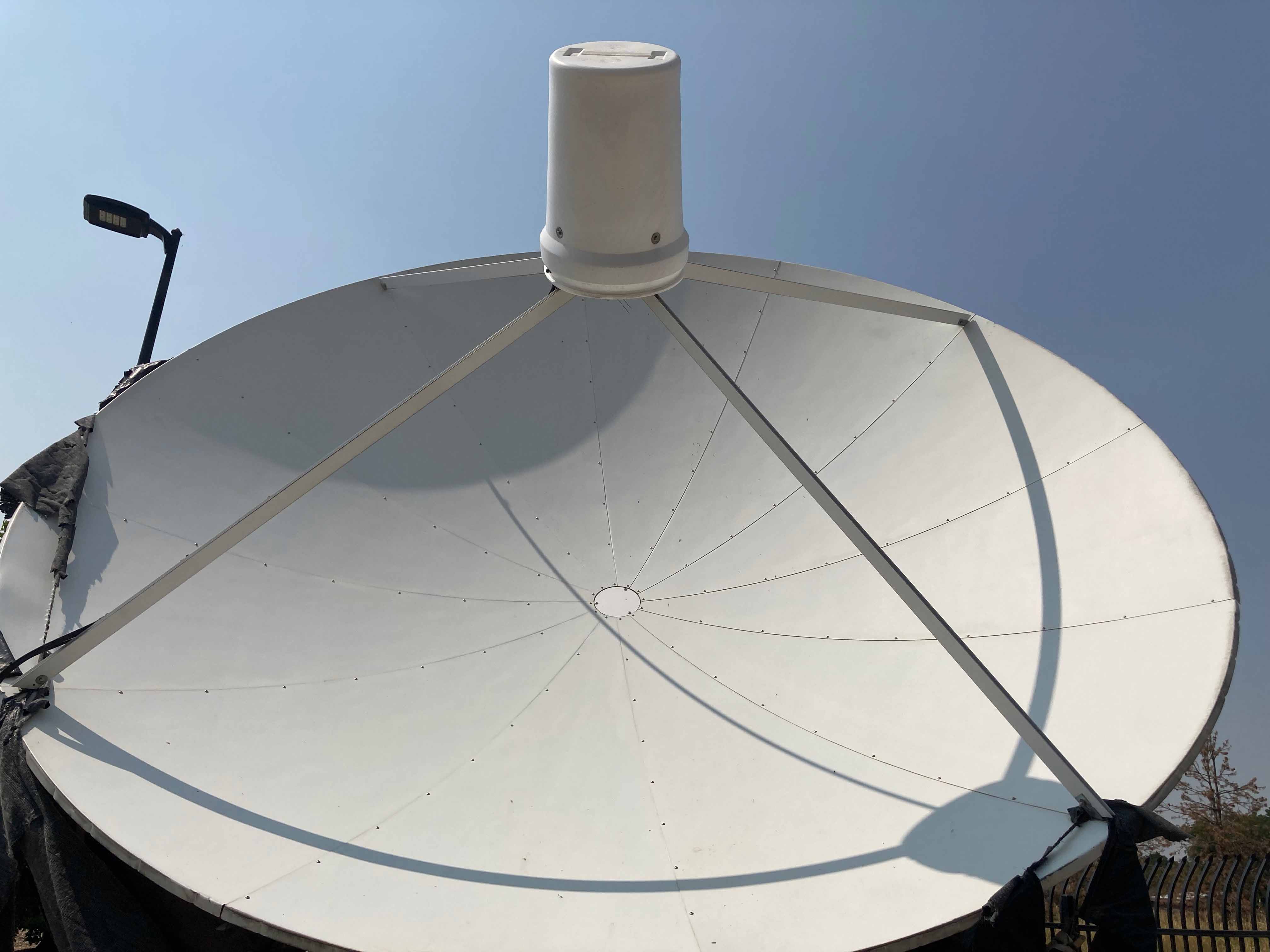 AuroraTV's old c-band satellite dish